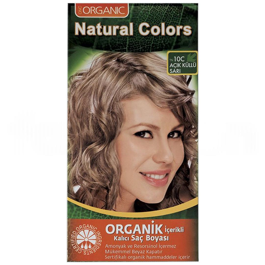 Organic Natural Colors Saç Boyası 10C - Açık Küllü Sarı