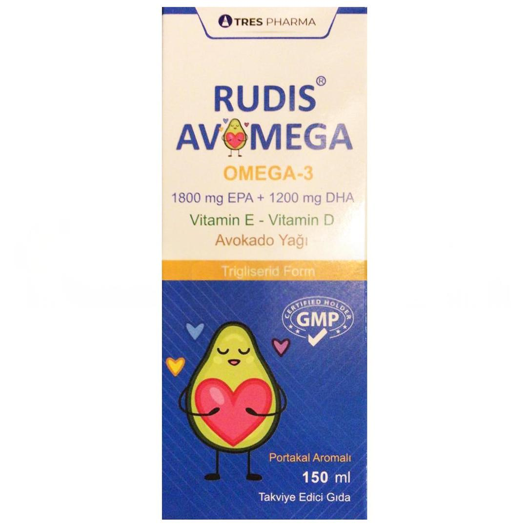 Rudis Avomega Omega 3 Şurup 150 ml