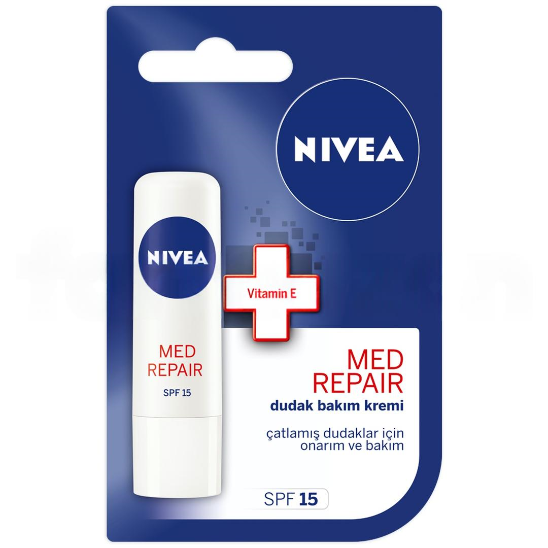 Nivea Lip Stick Med Repair SPF15 - Eski Ambalaj