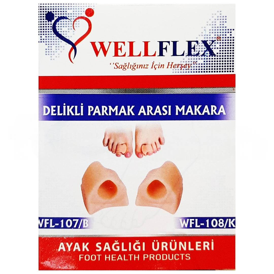 Wellflex Delikli Parmak Arası Makara - Küçük