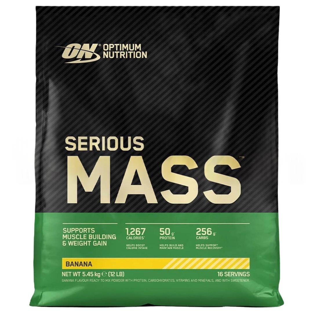 Optimum Nutrition Serious Mass 5.45 kg Muz Aromalı