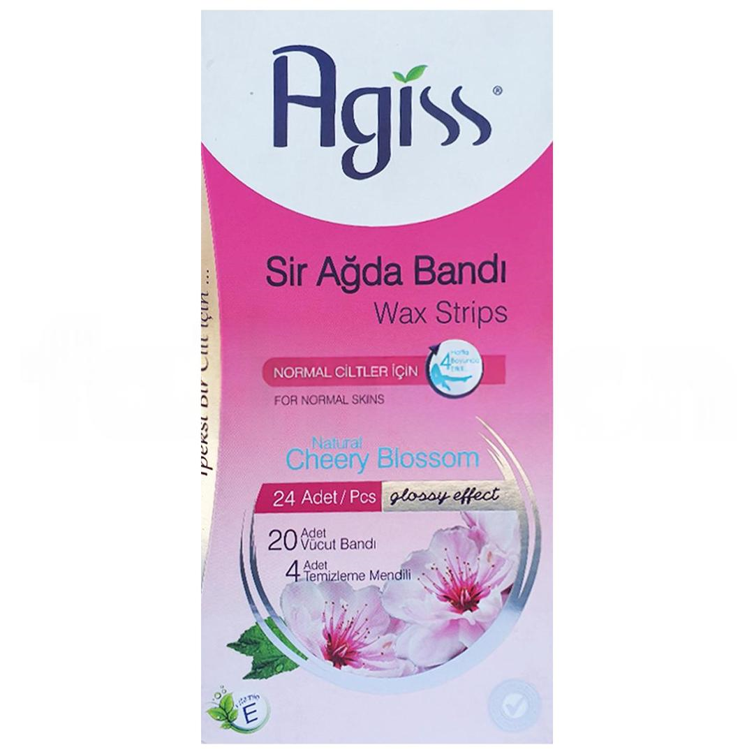 Agiss Sir Vücut Ağda Bantları Normal Ciltler 24'lü