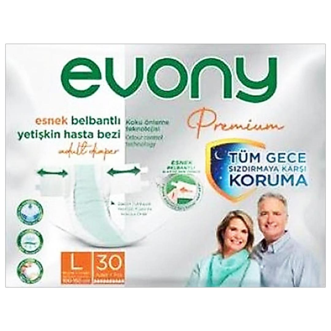 Evony Premium Hasta Bezi Belbantlı Large 30'lu