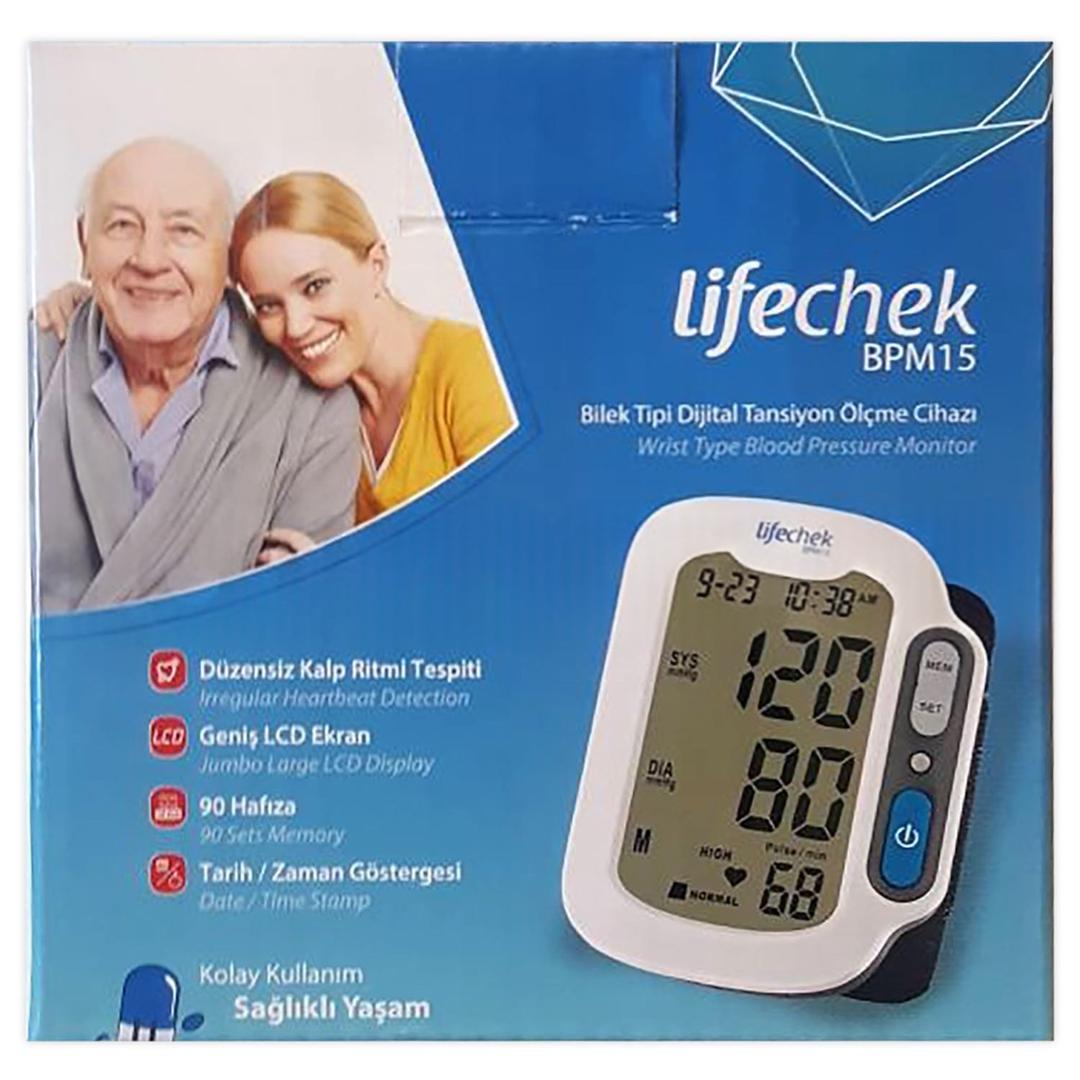 Lifechek Tansiyon Aleti Bilekten BPM15