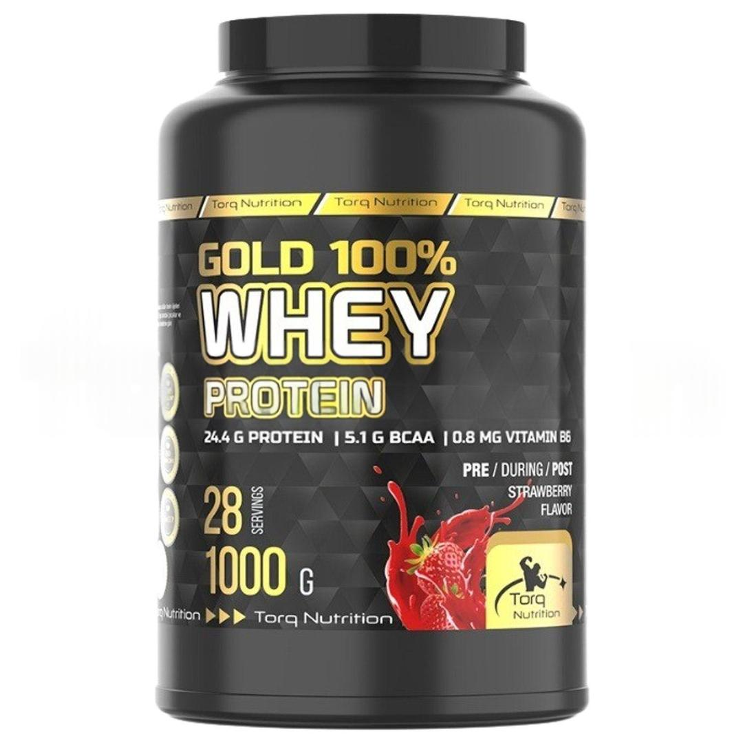 Torq Nutrition Gold Whey Çilek Aromalı 1000 gr