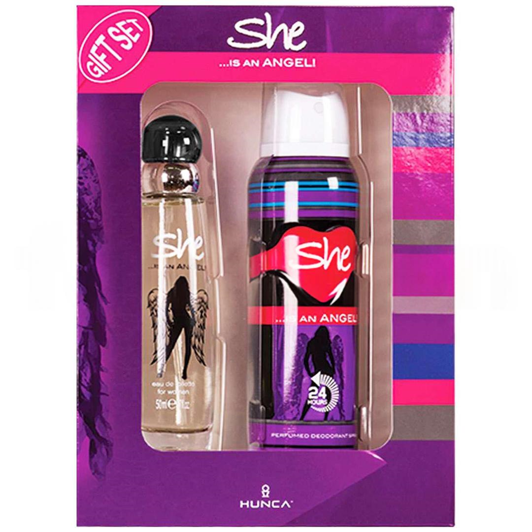 She EDT 50 ml + Deodorant Mist Angel 150 ml