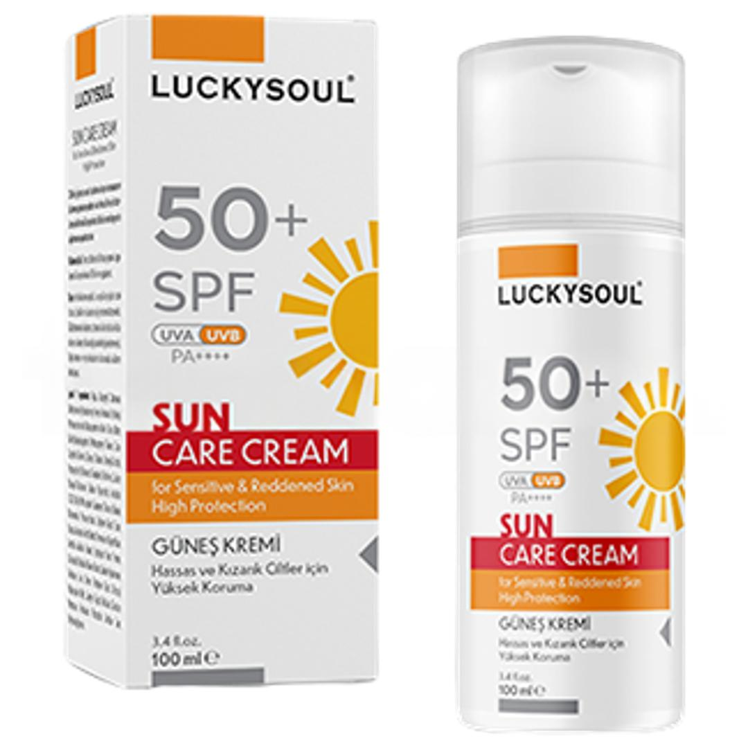Luckysoul Hassas ve Kızarık Ciltler Güneş Kremi SPF50+ 100 ml