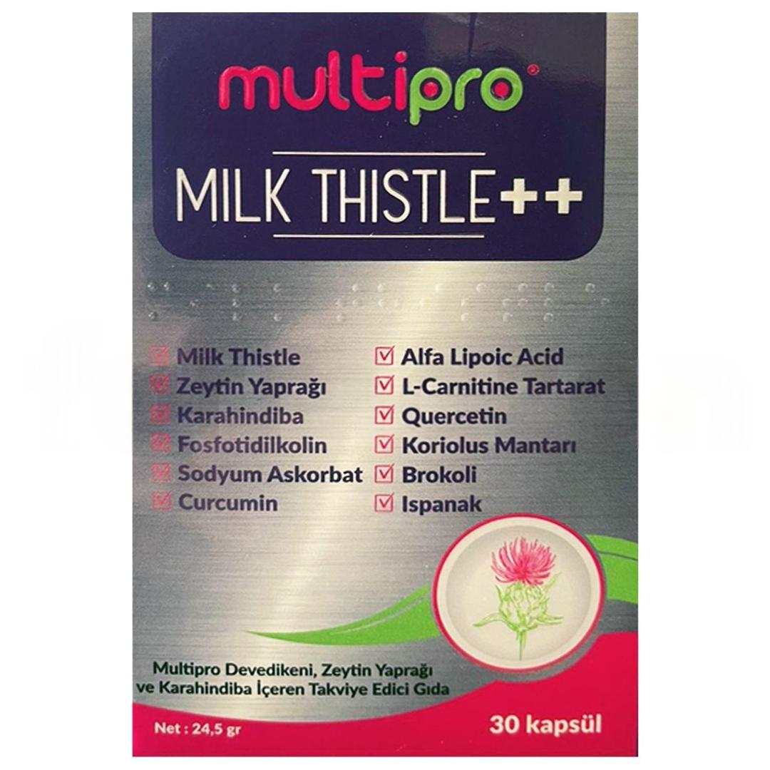 Multipro Milk Thistle 30 Kapsül