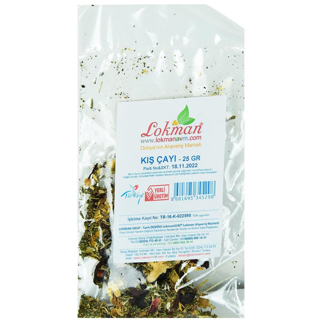 Lokmanavm Bitkisel Karışık Osmanlı Çayı Kış Çayı 25 gr