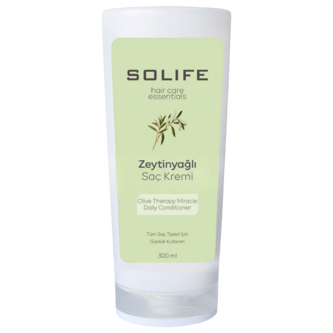 Solife Hair Care Essentials Zeytinyağlı Saç Kremi 300 ml
