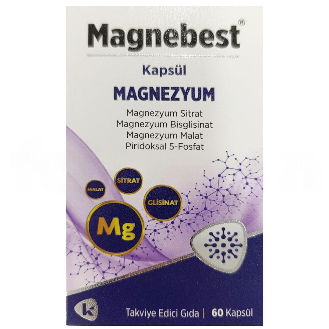 Magnebest Magnezyum 60 Kapsül
