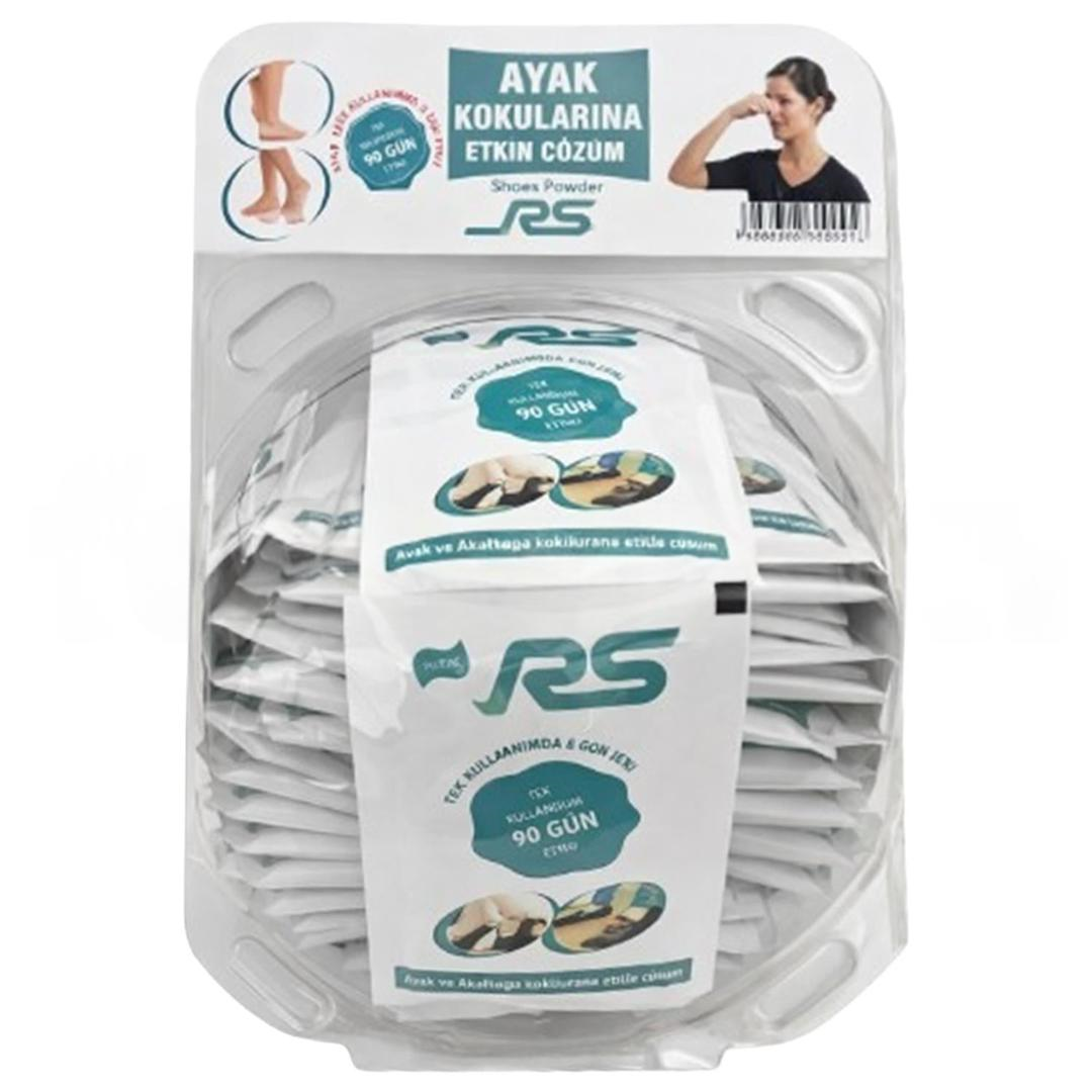 RS Ayak ve Ayakkabı Koku Önleyici Toz 10 gr - 48'li Fanus