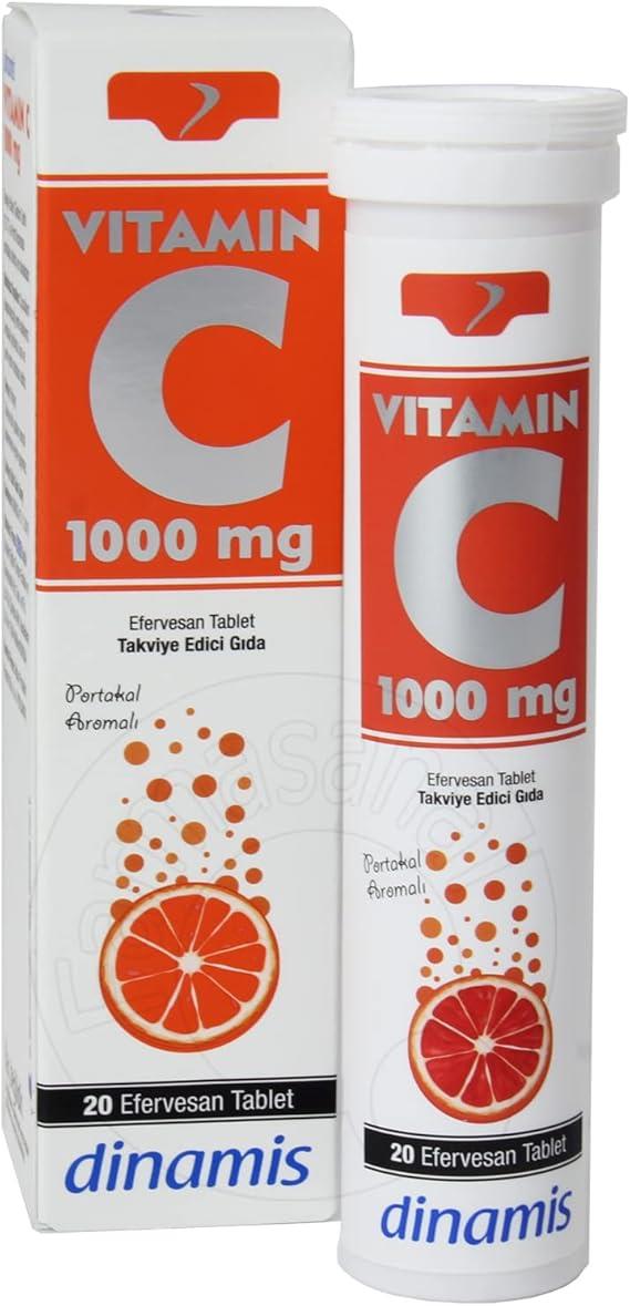 DINAMIS VITAMIN C 1000 MG 20 EFF TABLET