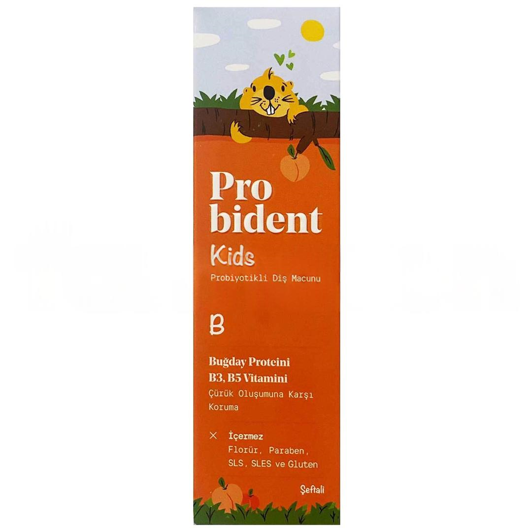 Probident Kids Probiyotikli Diş Macunu Şeftali 60 ml