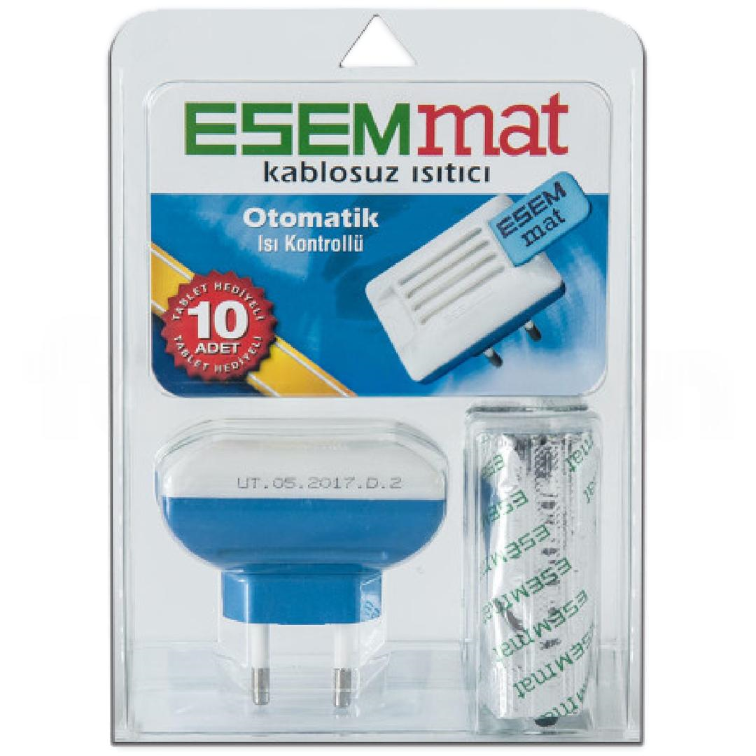 Esemmat Makine Kablosuz Isıtıcı + 10 Yedek - Eski Ambalaj