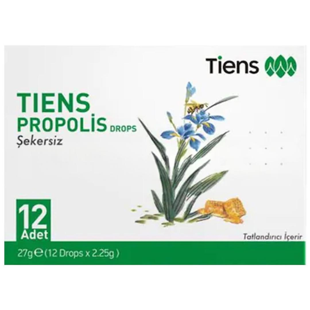 Tiens Propolis Drops Şekersiz 27 gr 12 Adet