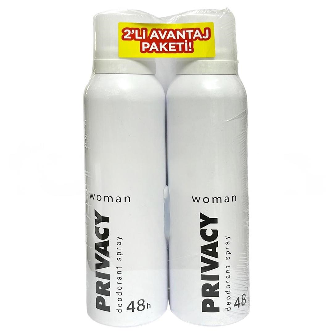Privacy Deodorant Kadın 150 ml 2'li