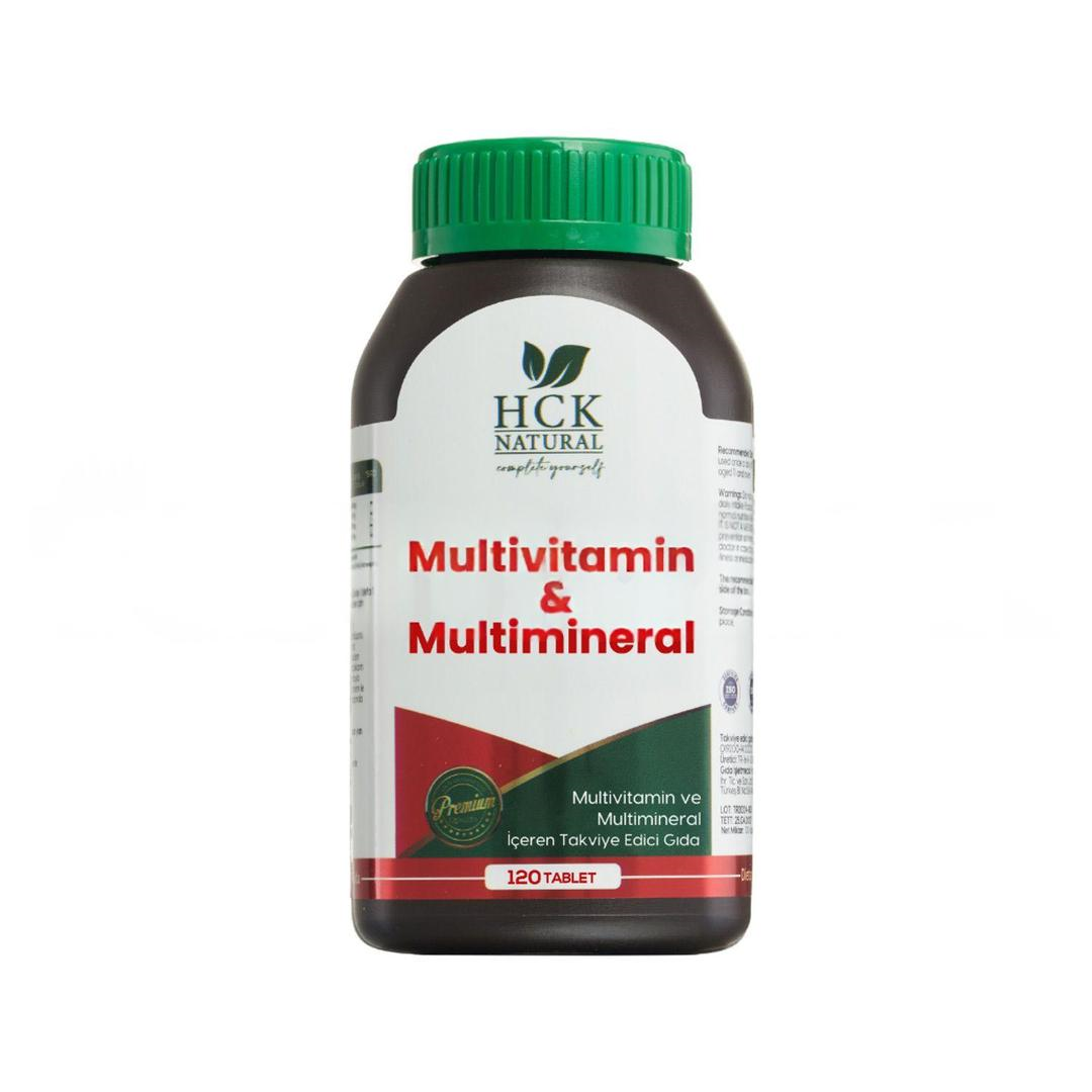 Hck Natural Multivitamin&Mineral 120 Tablet