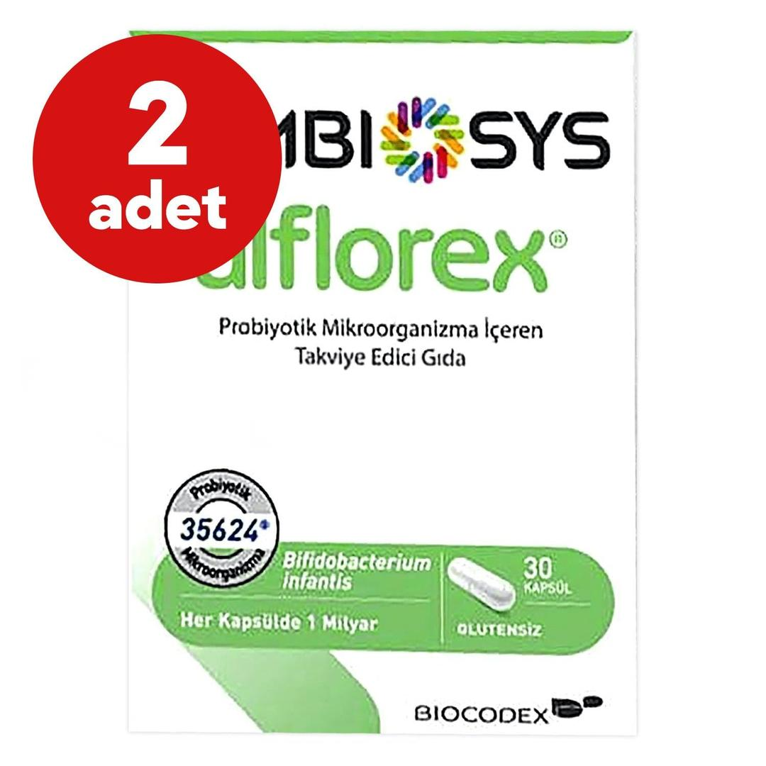 Symbiosys Alflorex Probiyotik 30 Kapsül - 2 Adet