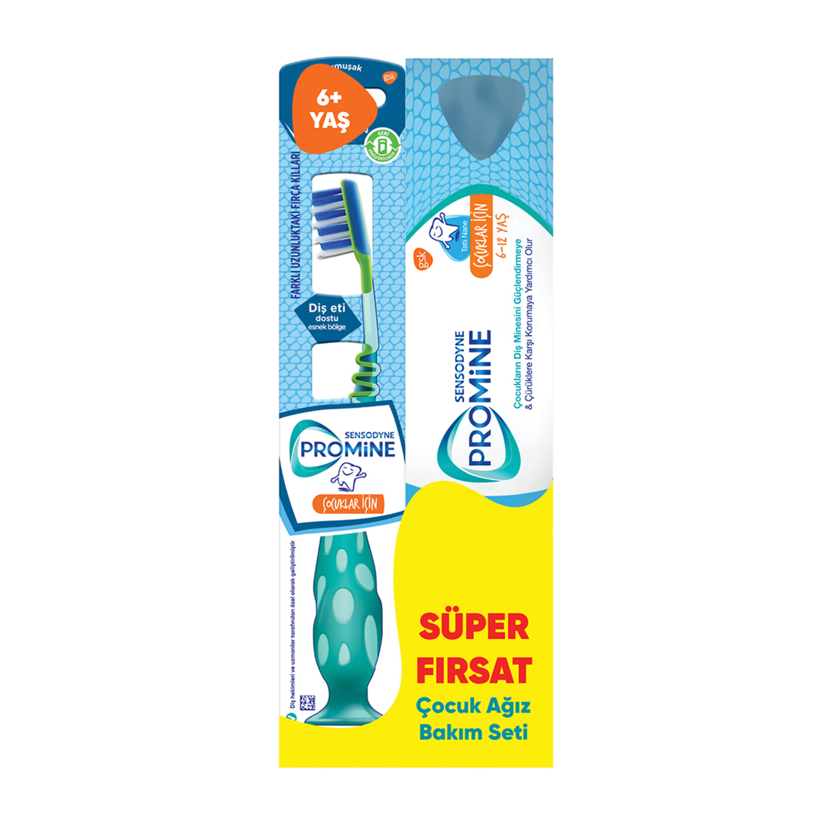 SENSODYNE PROMINE KIDS 6+MACUN+FIRCA PROMO PAKET