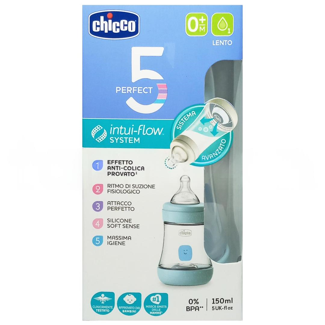 Chicco Perfect 5 PP Biberon 150 ml - Erkek