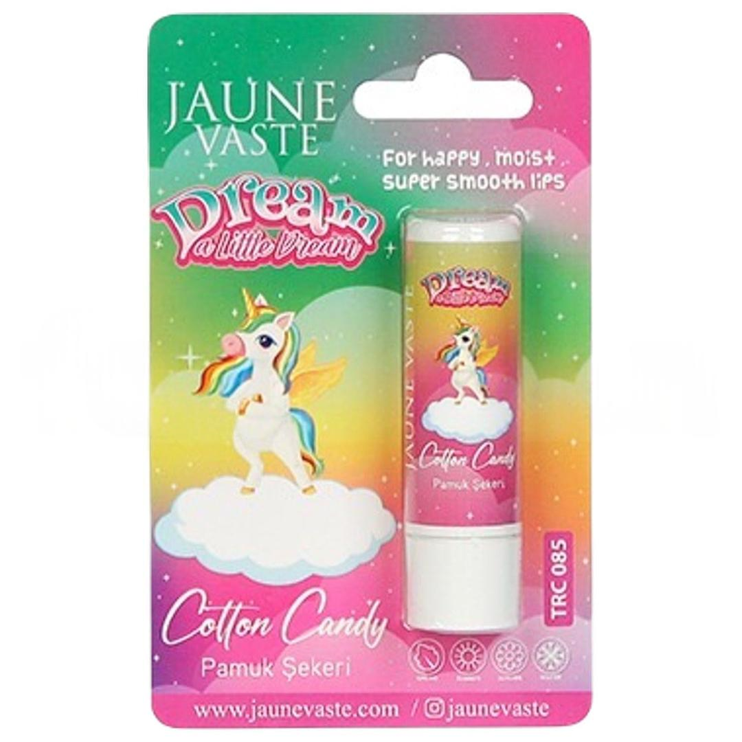 Jaune Vaste Lip Balm Kids Unicorn Dudak Kremi Pamuk Şekeri 5 gr