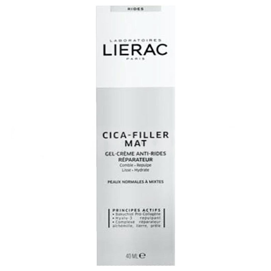 Lierac Paris Cica-Filler Mat & Karma Ciltler İçin Kırışıklık Karşıtı Onarıcı Krem Jel 40 ml