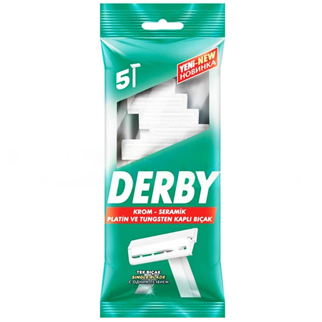 Derby Tek Bıçaklı Tıraş Bıçağı Banyo 5'li