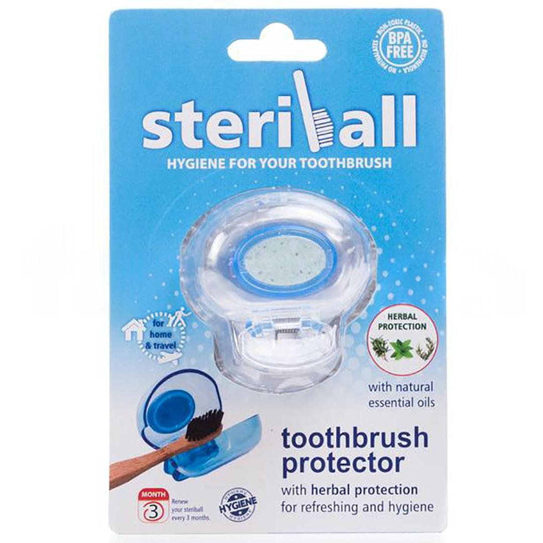 Steriball Diş Fırçası Koruyucu Hijyenik Kap (Şeffaf)