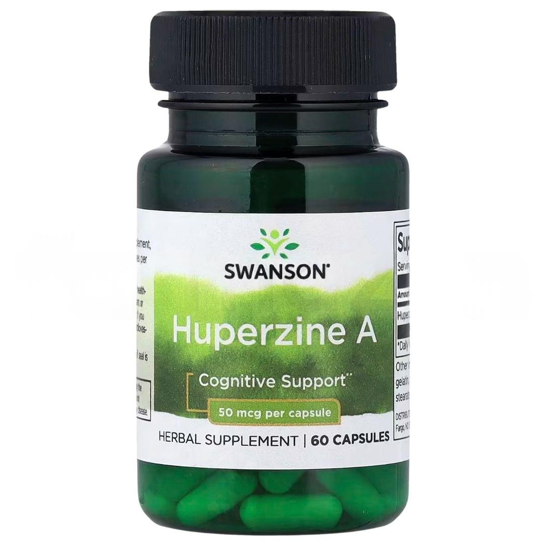 Swanson Huperzine A 50 mcg 60 Capsules - İthal