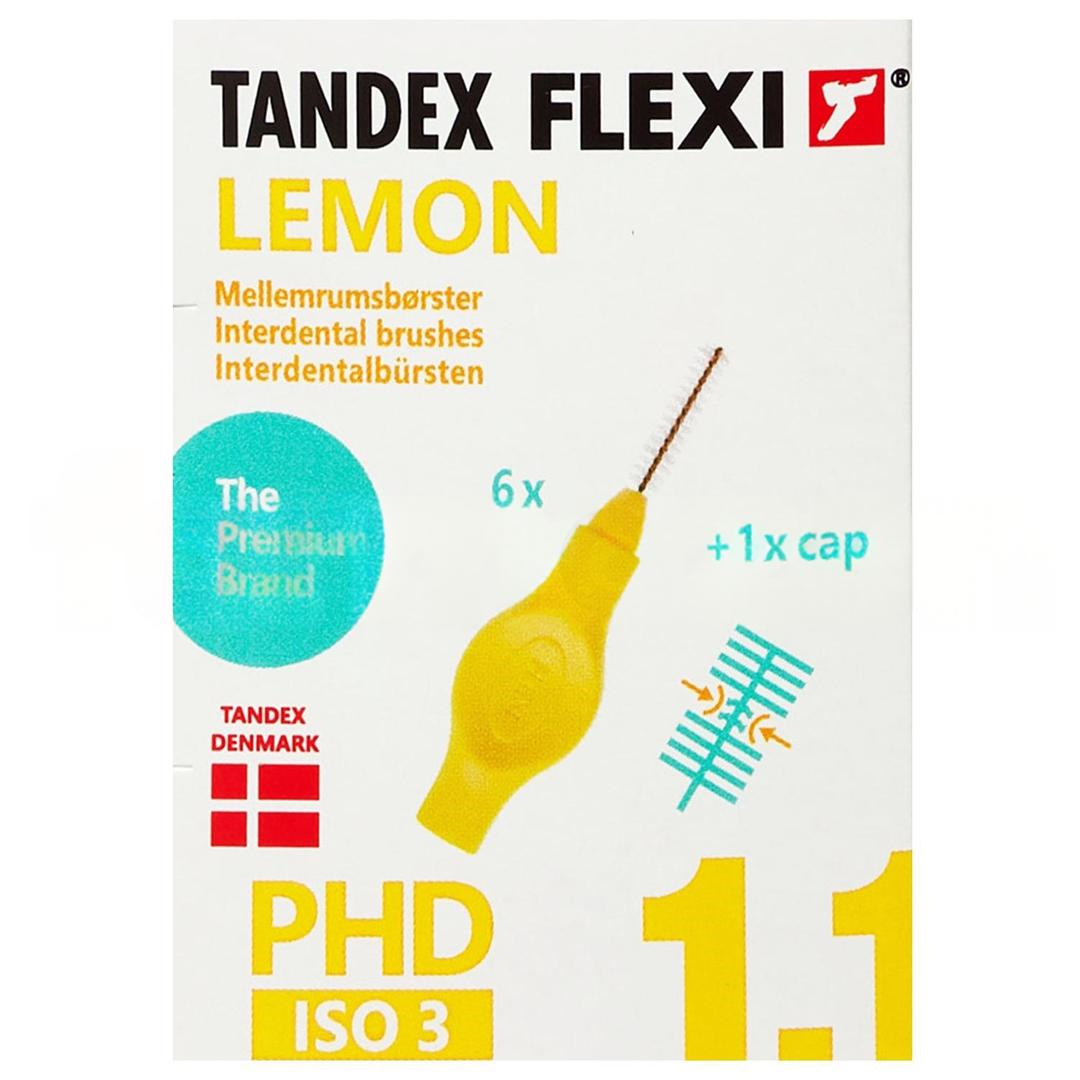 Tandex Flexi Diş Arayüz Fırçası Lemon 1,1 mm 6'lı