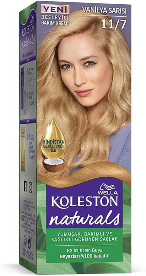 Wella Koleston Naturals Vanilya Sarısı 11/7 Saç Boyası