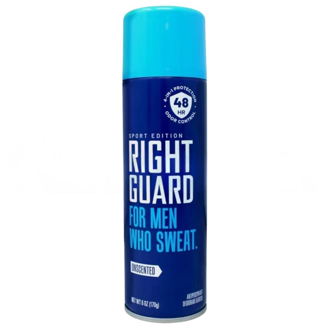 Right Guard Sport Unscented Kokusuz Erkek Erkekler İçin Deodorant 6 oz 170 gr