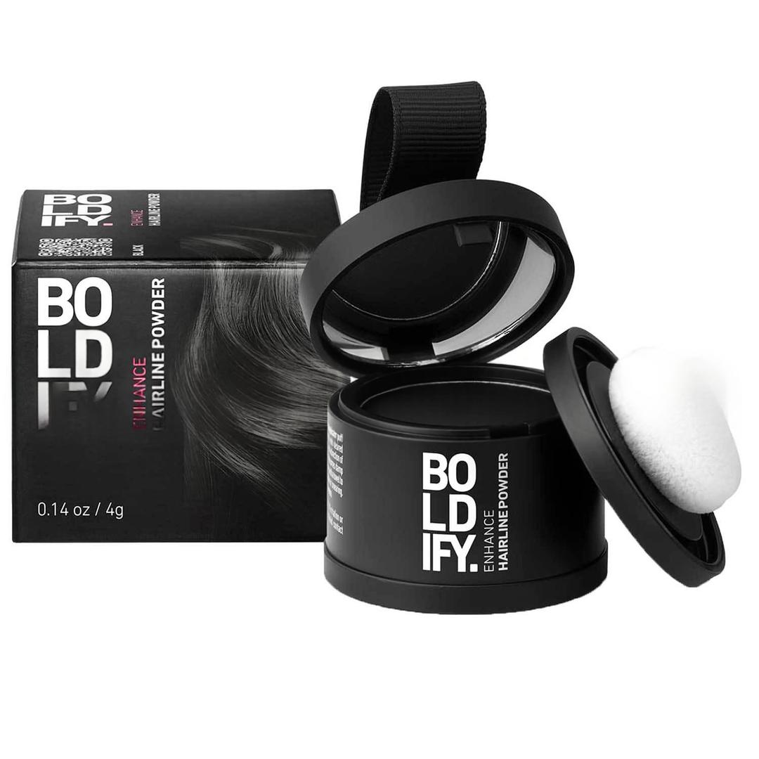 Boldify Saç Tozu Siyah Dolgunlaştırıcı Topik Compact 4 gr