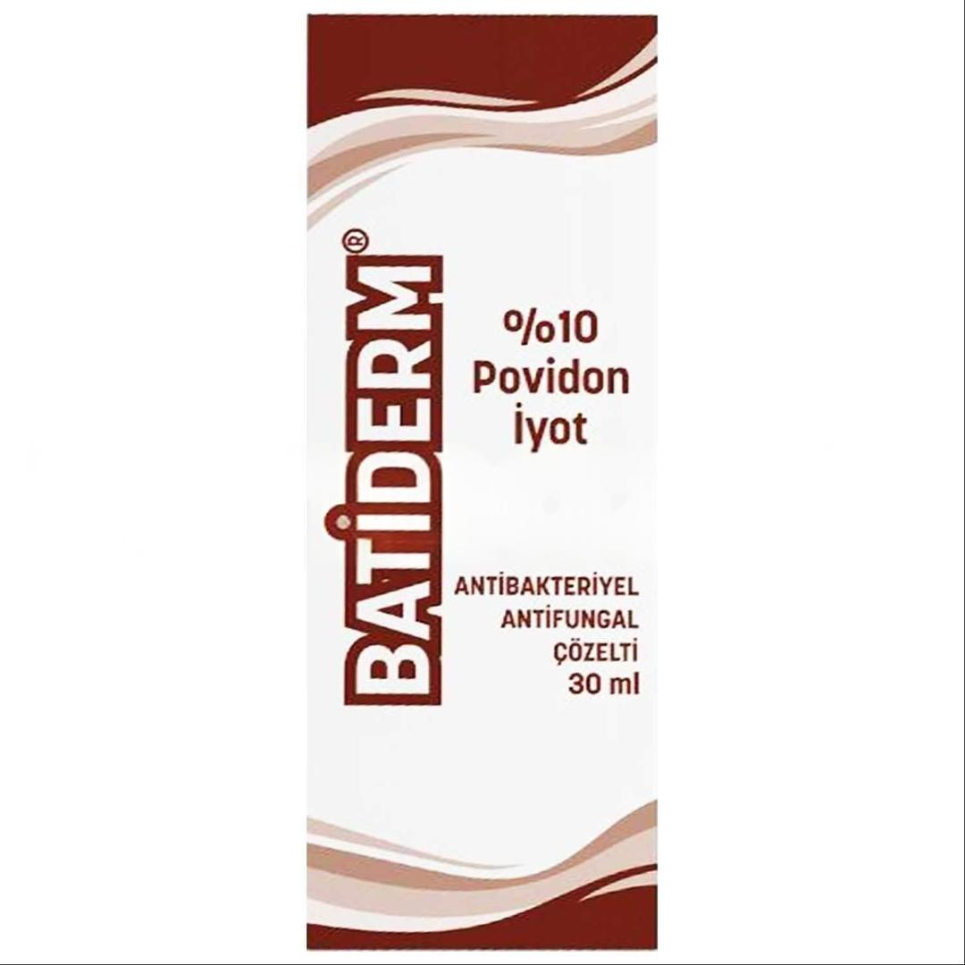 Batiderm Antibakteriyel Antifungal Çözelti 30 ml