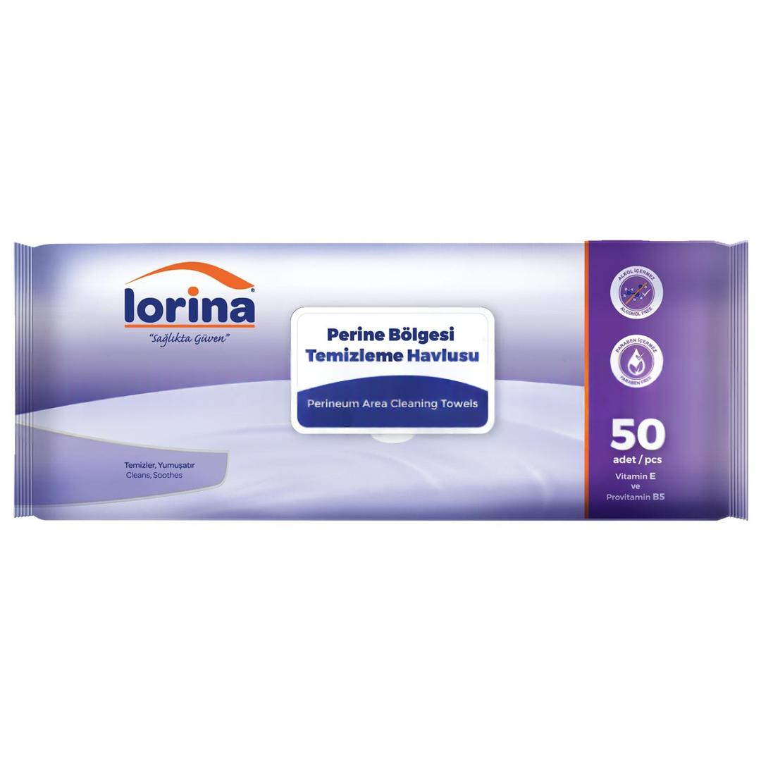 Lorina Perine Bölgesi Temizleme Havlusu 50'li