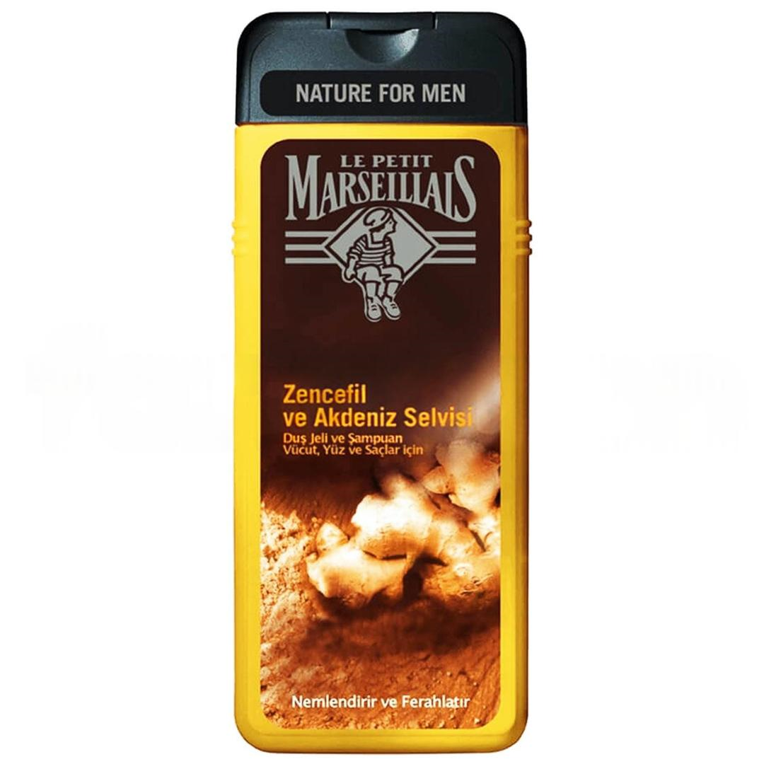 Le Petit Marseillais Men Duş Jeli Zencefil & Akdeniz Selvisi 400 ml