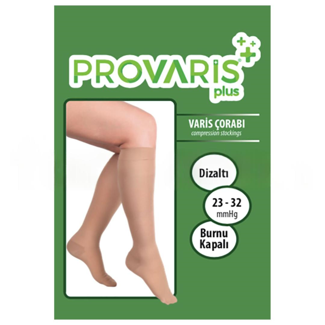 Provaris PVP12113 Plus CCL2 Dizaltı Burnu Kapalı Varis Çorabı No: 3