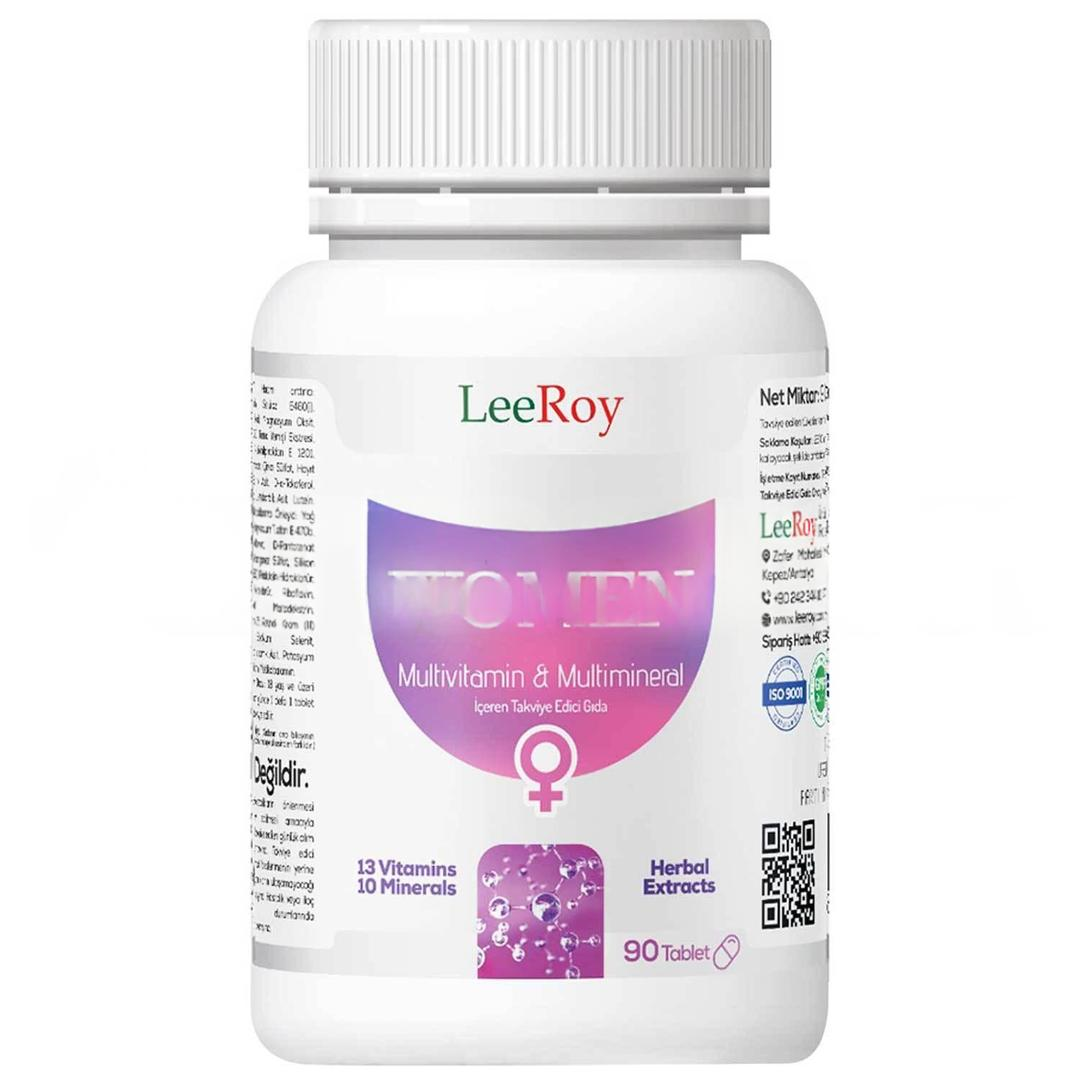 Leeroy Women Multivitamin Multimineral 90 Tablet