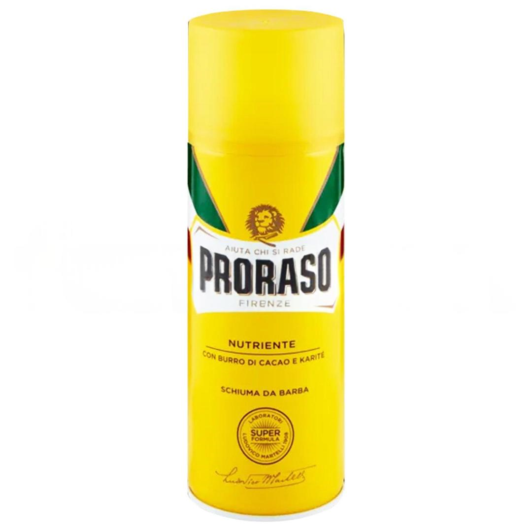 Proraso Shaving Foam Yellow With Cocoa Butter & Shea Butter 400 ml