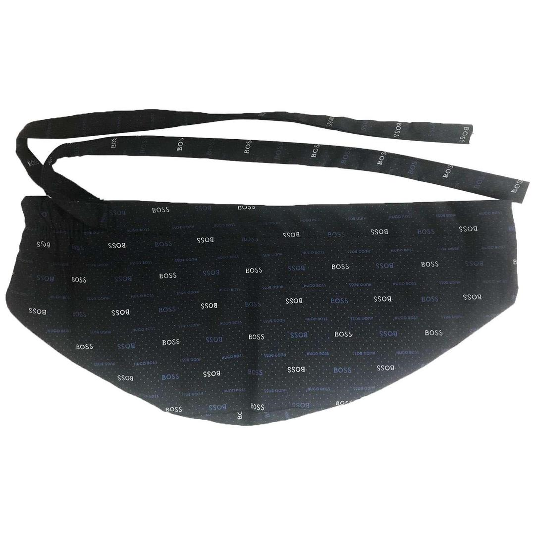Boss Kumaş Bone %100 Kumaş Siyah Unisex Bedensiz Lastikli