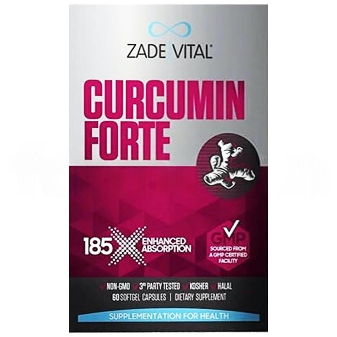 Zade Vital Curcumin Forte Zerdeçal Yağı 1000 mg 40 Kapsül