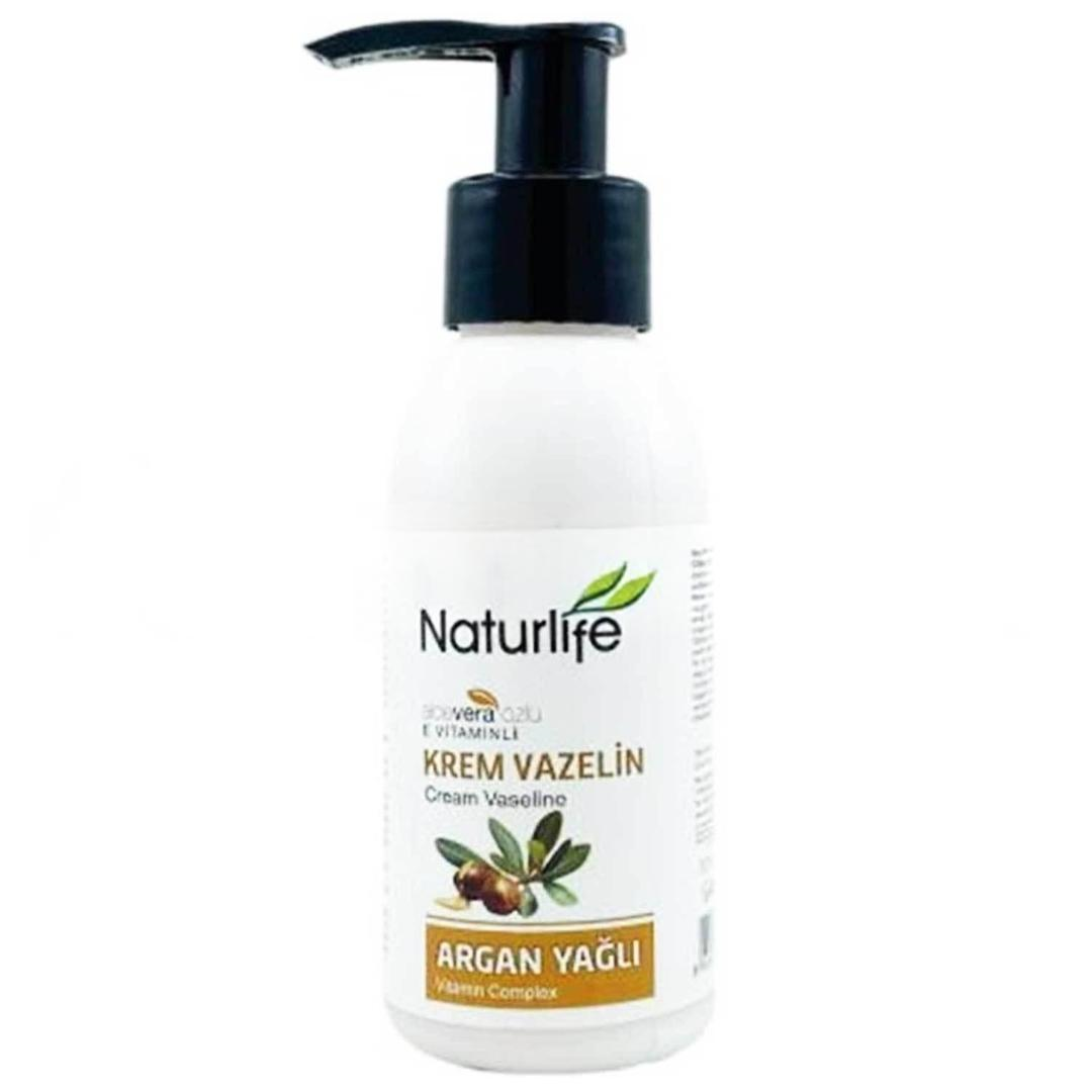 Naturlife Krem Vazelin Argan Yağlı Pompalı 100 ml