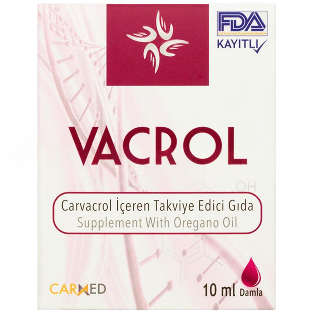 Vacrol Karvakrol Içeren Takviye Edici Gıda Damla 10 ml