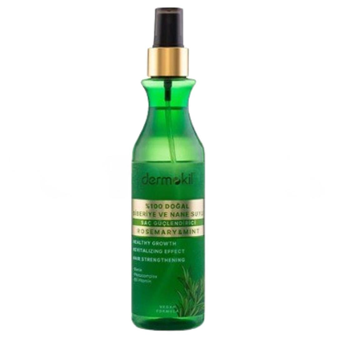 Dermokil Biberiye ve Nane Suyu Saç Güçlendirici Tonik Sprey 250 ml