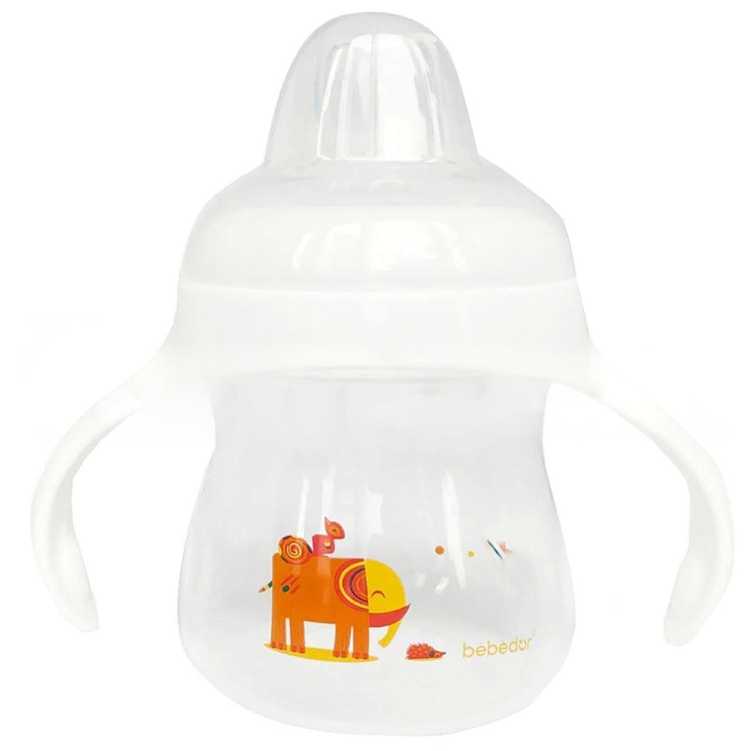 Bebedor 8507 Yumuşak Uçlu Alıştırma Bardağı 6+ Ay Fil Desenli 150 ml