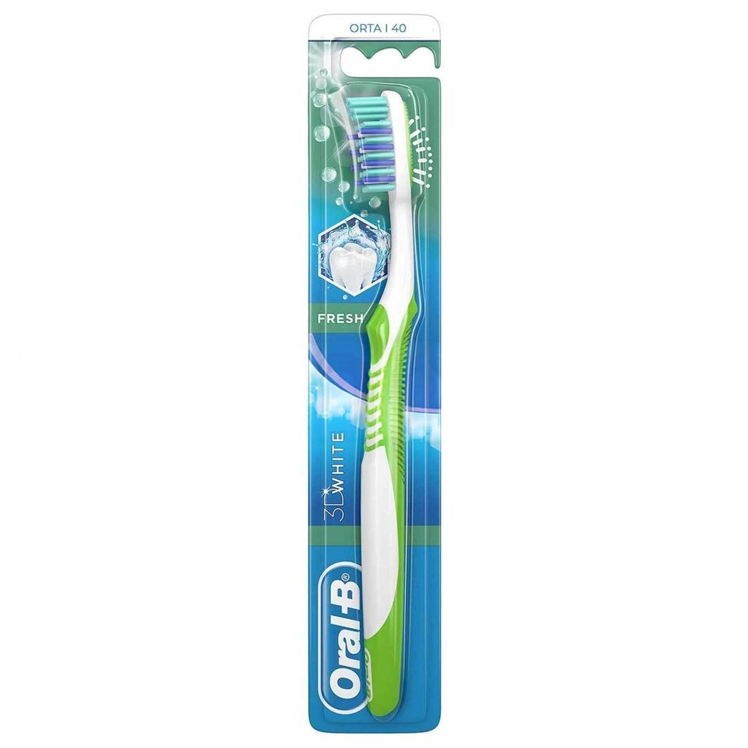 Oral-B 3D White Fresh Diş Fırçası Orta
