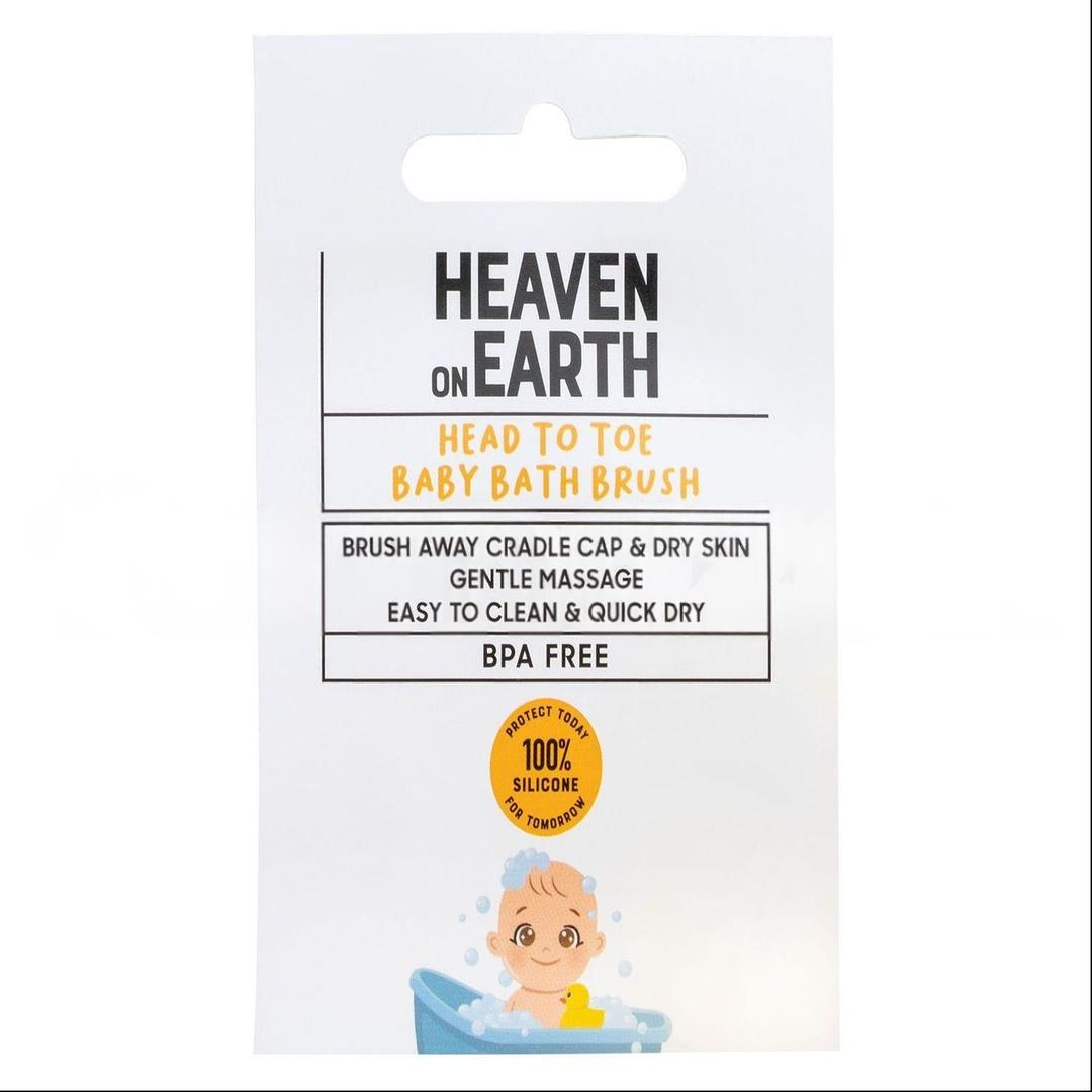 Heaven On Earth Silikon Bebek Banyo ve Konak Tarağı