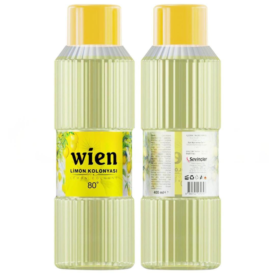 Wien Limon Kolonyası Pvc 80° 400 ml
