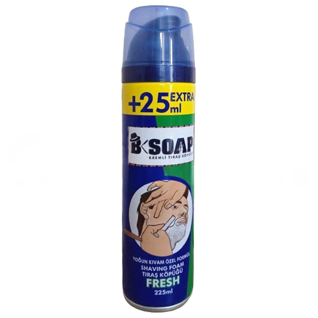B-Soap Kremli Tıraş Köpüğü Fresh 225 ml